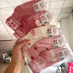 ​Tất Trẻ Em Chống Trượt Cổ Cao Hình Hoạt Hình Dễ Thương Cho Bé 1-12 Tuổi (Set 10 Đôi) 5