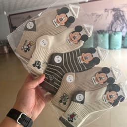 Tất Trẻ Em Cổ Cao Set 10 Đôi Cho Bé Trai Bé Gái 1-12 Tuổi - Vớ Cotton Co Giãn Mềm Mịn Giữ Ấm Tốt 5