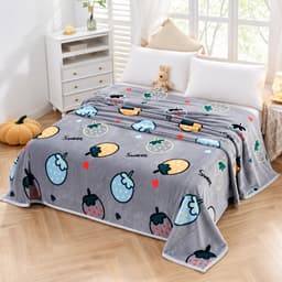 Chăn Nỉ Nhung Tuyết giữ nhiệt 2m3x2m 2 chất liệu lông cừu cao cấp, mềm mịn không rụng lông 4
