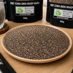 Hạt Chia 500G | Hạt Chia Organic Hữu Cơ, Dạng Nguyên Hạt 2