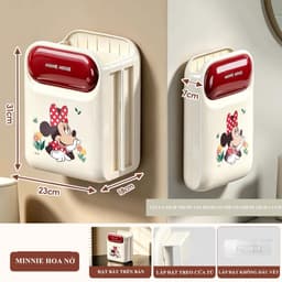 Thùng Rác Gấp Gọn Treo Tường Cánh Tủ Bếp Nắp Đậy Kín Chống Mùi Thông Minh Tiết Kiệm Không Gian 3