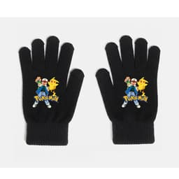 Găng tay len mỏng Minecra*t Roblox Luffy One Piece DragonBall goku Pokemon Pikachu cho bé trai 4-15 tuổi 4