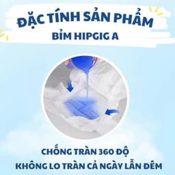 [Combo 50/100 Miếng] Bỉm Quần Trẻ Em Hipgig A Form Xuông Bản Nâng Cấp Thấm Hút Tốt, Mềm Mại Đủ Size S-/5XL HP 8