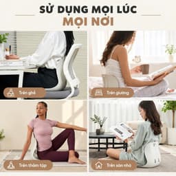 Ghế Công Thái Học Hỗ Trợ Tư Thế – Ghế Ôm Lưng Điều Chỉnh Dáng Ngồi Cho Người Làm Việc Văn Phòng 8