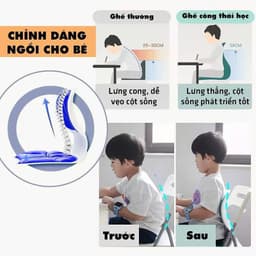 Ghế Công Thái Học Hỗ Trợ Tư Thế – Ghế Ôm Lưng Điều Chỉnh Dáng Ngồi Cho Người Làm Việc Văn Phòng 9