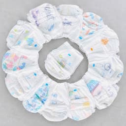 [COMBO100 MIẾNG] Bỉm Quần Nội Địa Form Bo HipBaby Ngẫu Nhiên Mềm Mỏng Thấm Hút Tốt Đủ Size S-3XL Phiên Bản Nâng Cấp 5