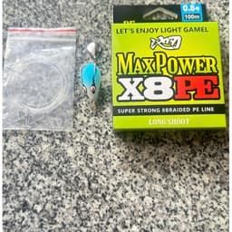 Combo Mồi PH35 + Dù Tặng 2m Leader 3 Khóa Link 2