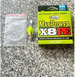 Combo Mồi PH35 + Dù Tặng 2m Leader 3 Khóa Link 3