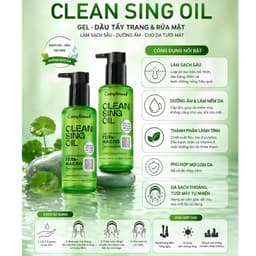 Gel Rửa Mặt Compliment No Problem sạch sâu ngừa mụn, giảm viêm 8
