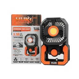 Quạt Để Bàn, Quạt Kẹp Tích Điện HUKAN G3-WFL5611, 3 Tốc Độ Gió 3 Cấp Đèn Sáng Mát Siêu Êm Ái 7