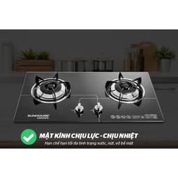 Bếp gas âm kính SUNHOUSE Mama MMB6632 3