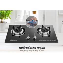 Bếp gas âm kính SUNHOUSE Mama MMB6632 2