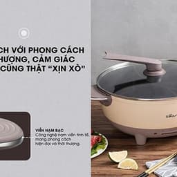 Nồi lẩu uyên ương 6L Bear DHG-B60R6 9
