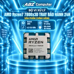 CPU AMD Ryzen 7 7800X3D TRAY NEW | Chính Hãng | Bảo Hành 36 Tháng 24H 1