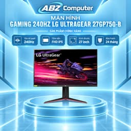 MÀN HÌNH GAMING 240HZ LG ULTRAGEAR 27GP750-B | NEW| CHÍNH HÃNG| Bảo hành 24 tháng 1