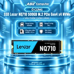 SSD Lexar NQ710 500GB M.2 PCIe Gen4 x4 NVMe 1