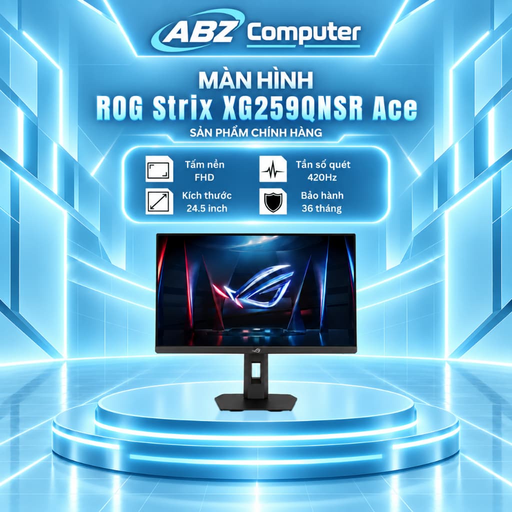 Màn hình ASUS ROG Strix XG259QNSR (24.5 inch - 420Hz OC - IPS - FHD)