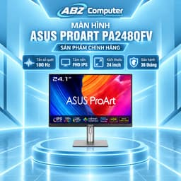 MÀN HÌNH ASUS PROART PA248QFV 24'' IPS 100HZ | NEW| CHÍNH HÃNG| Bảo hành 36 tháng 1