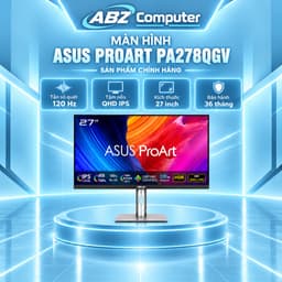 MÀN HÌNH ASUS PROART PA278QGV 27'' 120Hz | NEW| CHÍNH HÃNG| Bảo hành 36 tháng 1