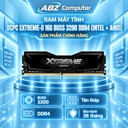 RAM MÁY TÍNH OCPC XTREME II 16GB DDR4 Bus 3200 (Intel + AMD) NEW | Chính Hãng | Bảo Hành 36 Tháng 1