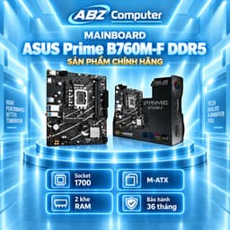 MAINBOARD Bo Mạch Chủ ASUS PRIME B760M-F DDR4/DDR5 NEW | Chính Hãng | Bảo Hành 36 Tháng 1