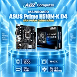 MAINBOARD Bo Mạch Chủ PRIME H510M-K D4 | Chính Hãng | Bảo Hành 36 Tháng 1