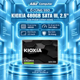 SSD Kioxia Exceria 480GB 2.5 inch SATA III | NEW | CHÍNH HÃNG | BẢO HÀNH 36 THÁNG 1