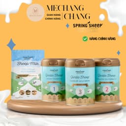 [CHÍNH HÃNG] Sữa công thức cừu Spring Sheep New Zealand lon 800gr và túi 850gr cho bé 2