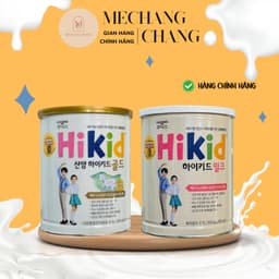 [DATE T9.2027] Sữa công thức Hikid hỗ trợ tăng chiều cao vị Vani, Dê, Hikid tách béo cho bé từ 1Y+ 2