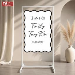 153 - COMBO BẢNG VÀ KHUNG FOMEX DECOR TIỆC CƯỚI/ SINH NHẬT/ NỘI DUNG THEO YÊU CẦU 2