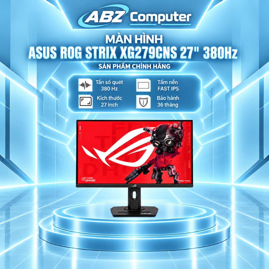 Màn Hình ASUS ROG XG279CNS - 27" 380Hz IPS Phẳng