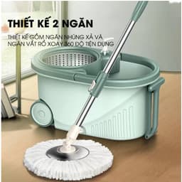 Bộ cây lau nhà thông minh xoay 360 độ SAMONO SCM012 4