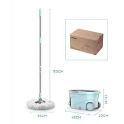 Bộ cây lau nhà thông minh xoay 360 độ SAMONO SCM012 6