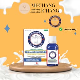 [CHÍNH HÃNG - DATE T5.2028] Vitamin bổ sung Omega3 Bioamicus hỗ trợ phát triển thị giác và trí não, 2