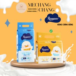 [HÀNG CHÍNH HÃNG] Tã/bỉm vịt vàng Rouya Ultra Siêu mềm mại, siêu thấm hút, an toàn size cho bé 6- 24kg nội địa Trung 2