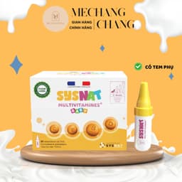 [Date T2/2029] Siro bổ sung Vitamin Sysnat Multivitamines Baby cho bé từ 6m hộp 20 ống Pháp nhập khẩu 2