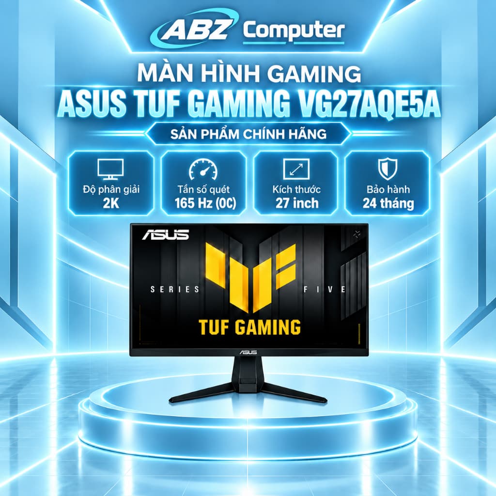 Màn hình ASUS TUF Gaming Series 5 VG27AQE5A | NEW