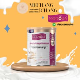 [DATE T3/2028] Bột Tăng Đề Kháng Lactoferrin MOROKA Synbiotics Hỗ Trợ Tiêu Hóa, Trí Não, Thị Lực 2