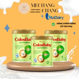 [CHÍNH HÃNG] Sữa Colosbaby Lactoferin đủ số 0+1+2+ 800gr Vitadairy hỗ trợ tiêu hóa đề kháng 2