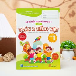 Sách - Bộ Đề Kiểm Tra Cuối Kì 1 Toán Và Tiếng Việt Cuối Kì 1 Lớp 1 1
