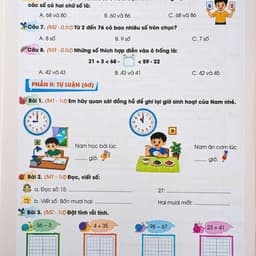 Sách - Bộ Đề Kiểm Tra Cuối Kì 1 Toán Và Tiếng Việt Cuối Kì 1 Lớp 1 6