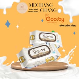 Khăn ướt Gooby Premium cao cấp chính hãng mềm, k mùi, dai, an toàn cho bé 2
