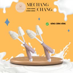 Cọ mút xốp cọ rửa núm ti bình sữa GROSMIMI Hàn Quốc 2