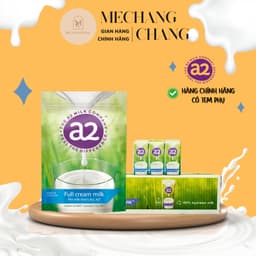 [ CHÍNH HÃNG] Sữa bột A2 nguyên kem dạng túi 1kg và sữa pha sẵn dạng hộp 200ml/hộp cho bé 2