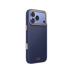 [Có iP18] Ốp UNIQ COEHL Mirelle Da Thuần Chay Kèm Dây Đeo Có Nút Control Sạc Từ Tính Chính Hãng cho iP 18 | 17 Pro Max 5