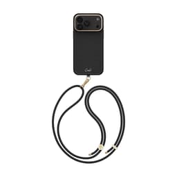 [Có iP18] Ốp UNIQ COEHL Mirelle Da Thuần Chay Kèm Dây Đeo Có Nút Control Sạc Từ Tính Chính Hãng cho iP 18 | 17 Pro Max 8