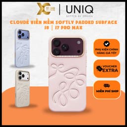 [Có iP18] Ốp COEHL CLOUDÉ Viền Mềm Softly Padded Surface Chống Sốc Có Nút Control Chính Hãng cho iP 18 | 17 Pro Max 1