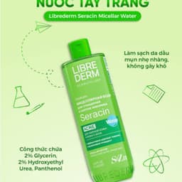 Librederm Seracin Micro-Peeling Purifying 400ml – Sữa Rửa Mặt Hỗ Trợ Làm Sạch & Làm Mịn Da 4