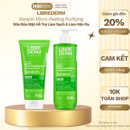 Librederm Seracin Micro-Peeling Purifying 400ml – Sữa Rửa Mặt Hỗ Trợ Làm Sạch & Làm Mịn Da 1