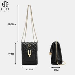 [QUÀ TẶNG 20/10] Hộp quà tặng ELLY HTX137 hộp quà an vui túi xách kính mắt charm cao cấp tặng mẹ, vợ, người yêu, cô giáo 6